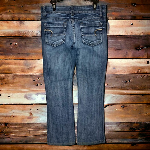 WAREHOUSE ONE Low Rise Bootcut Jeans- W29 L30 - Picture 3 of 5